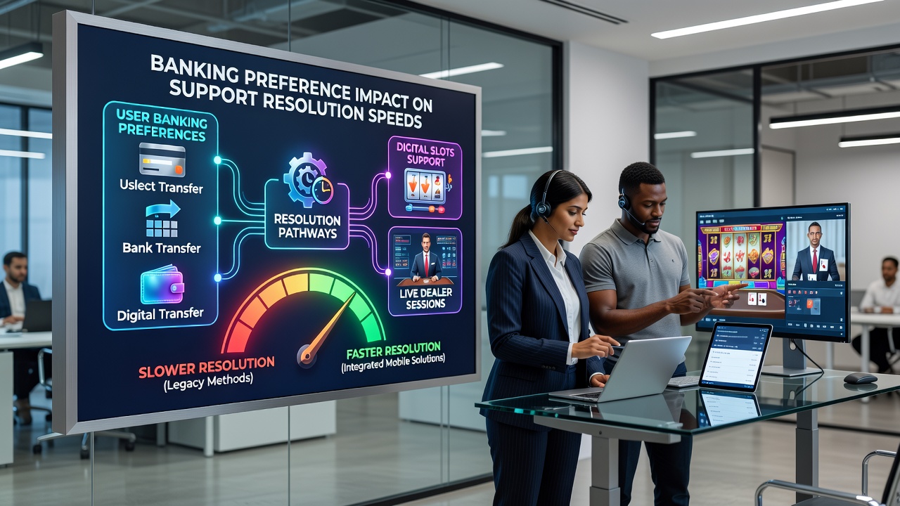 Support resolution dashboard highlighting ticket timelines for loyalty members using varied banking options in hybrid mobile gaming