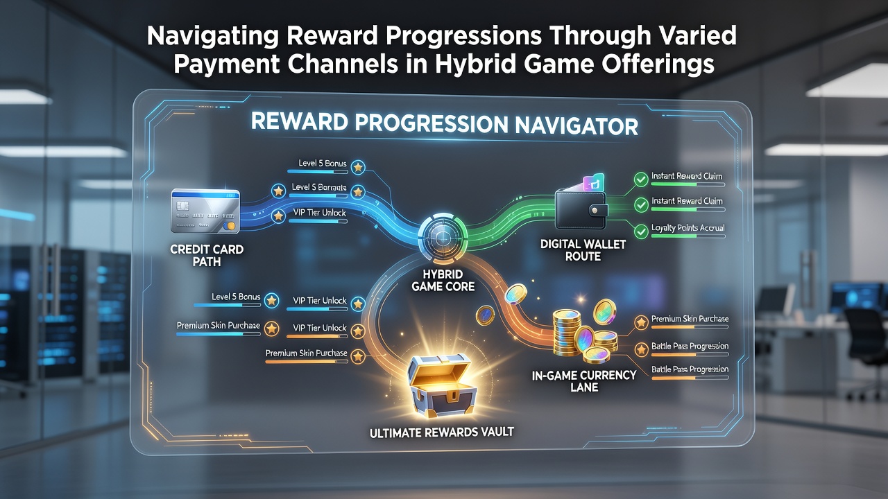 Players accessing hybrid gaming platforms with multiple payment options displayed on screens